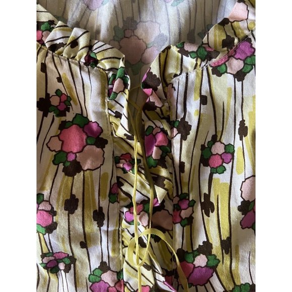 🌱 LISA HO cute Designer sleeveless cotton corset Blouse Shirt Top 10 lace up - Picture 5 of 16